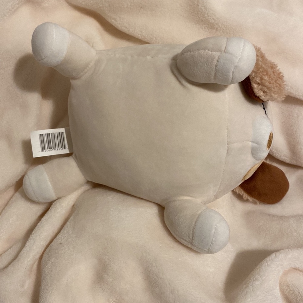Squishmallows Harrison the Dog Hug Mees Laying Down Ultimate Soft Stuffed Pillow - Picture 9 of 12
